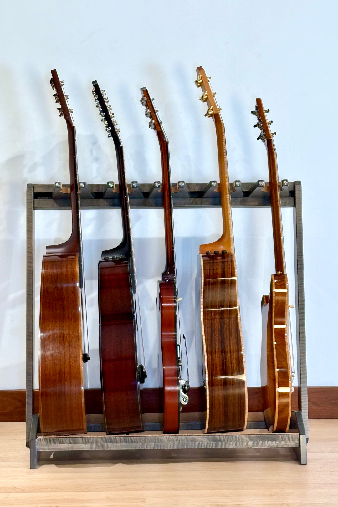 Petite StringRack - Flamed Maple - Antique Slate