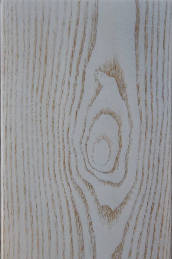 Northern White Ash with White Wash Stain Triangle Humidor