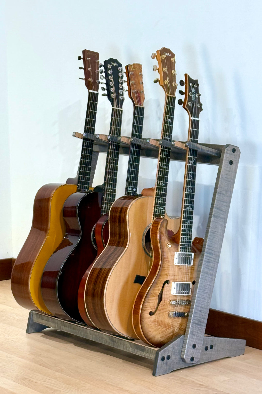 Petite StringRack - Flamed Maple - Antique Slate