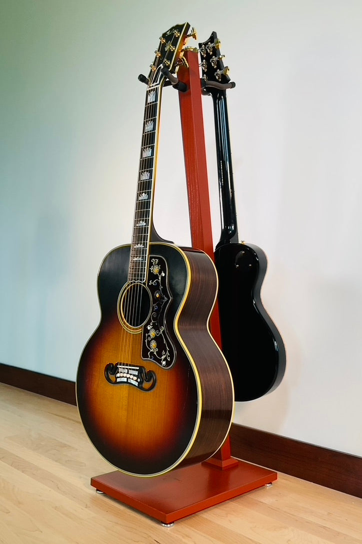 Northern White Ash with Autumn Rust Paint | DualStand Standard