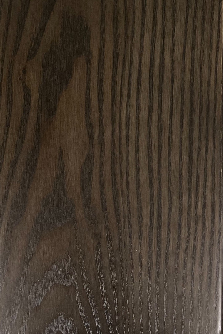 Northern White Ash with Ebony Stain Triangle Humidor