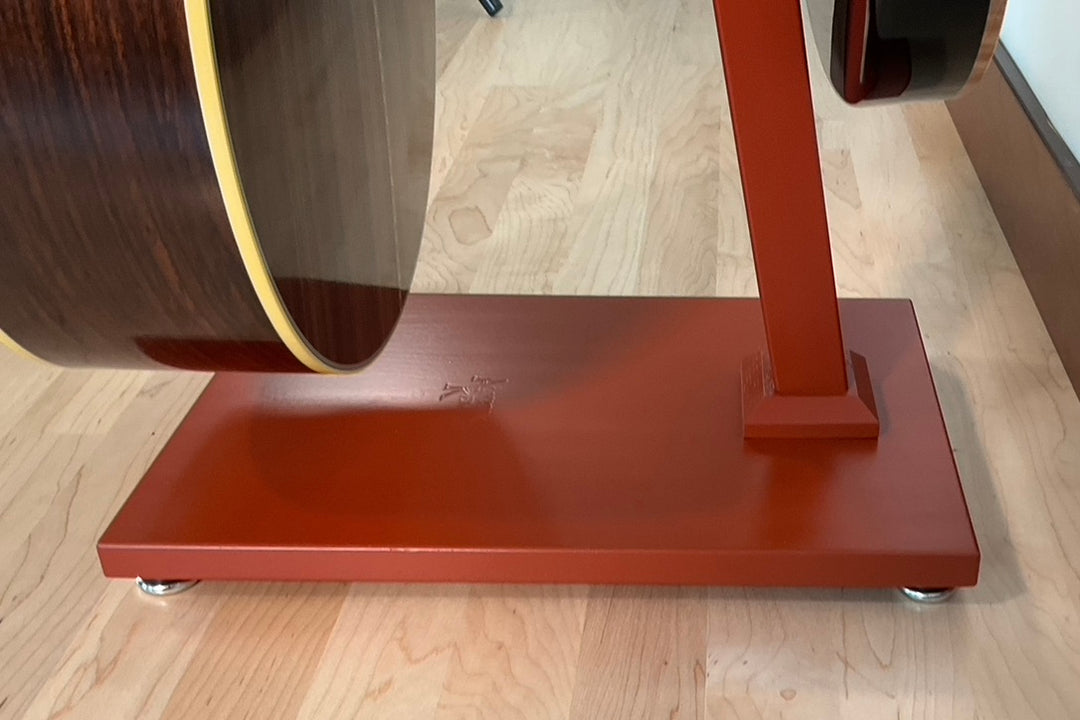 Northern White Ash with Autumn Rust Paint | DualStand Standard