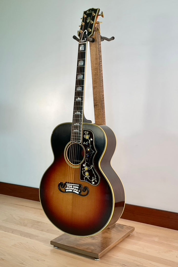 Flamed Maple with Provincial Stain | DualStand Standard