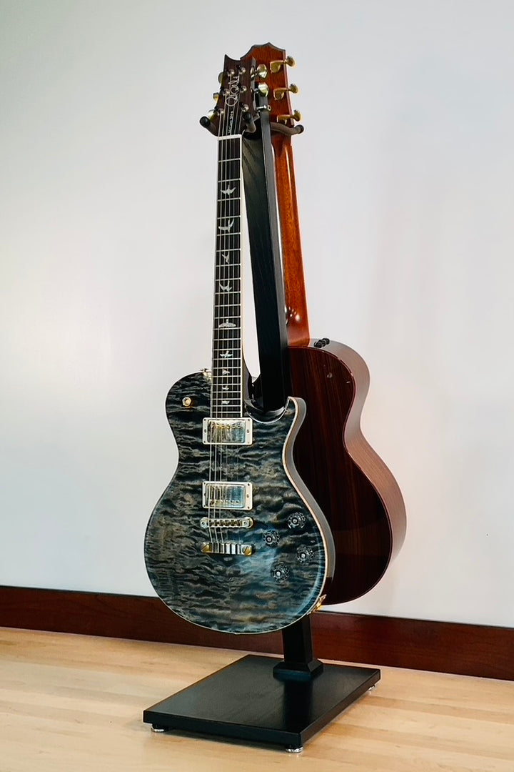 Northern White Ash with Piano Black  | DualStand Standard