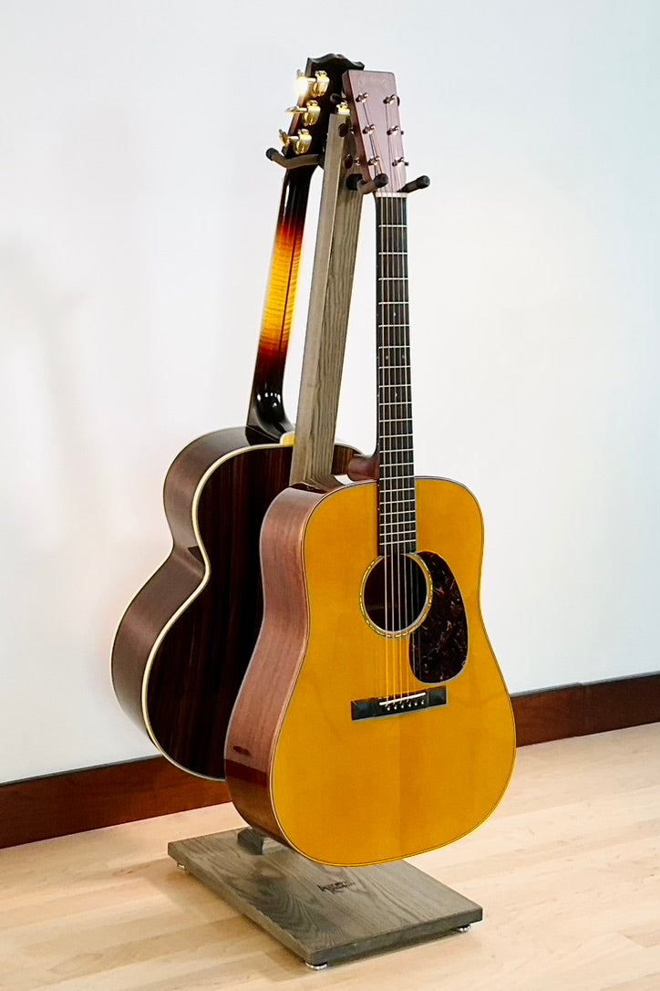 Northern White Ash with Antique Slate Stain | DualStand Standard