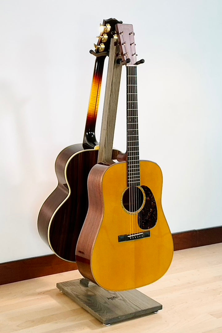 Northern White Ash with Antique Slate Stain | DualStand Standard