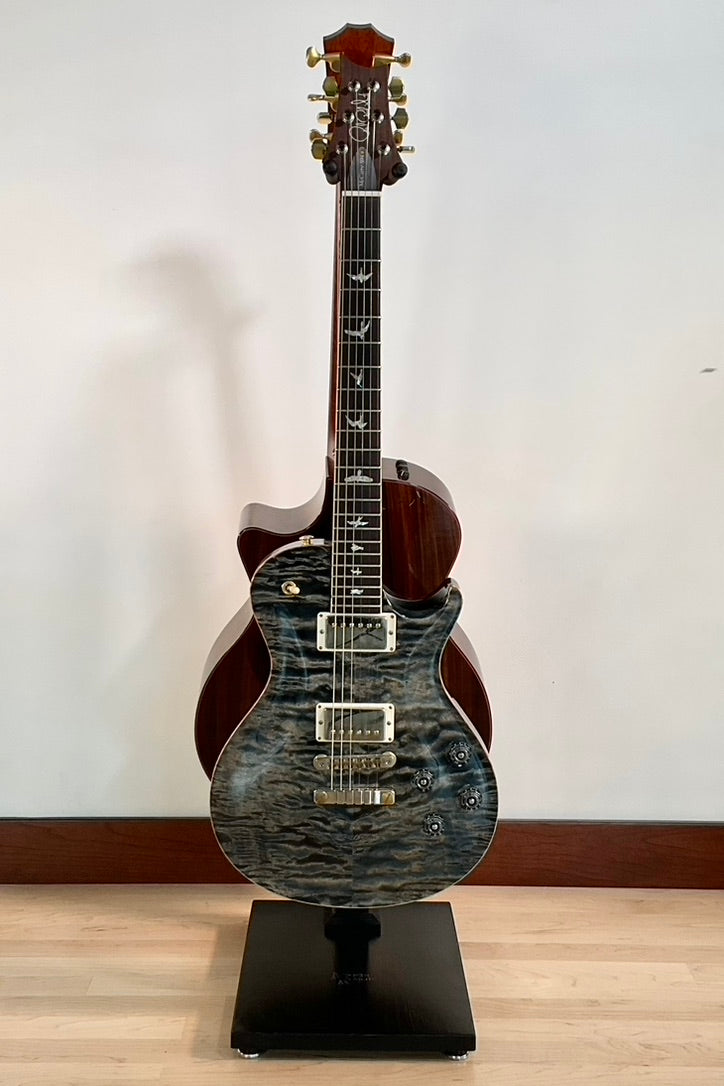 Northern White Ash with Piano Black  | DualStand Standard