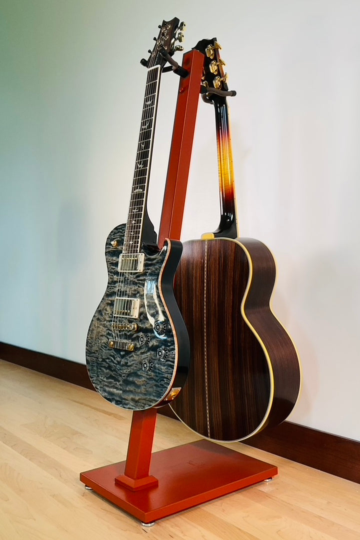 Northern White Ash with Autumn Rust Paint | DualStand Standard