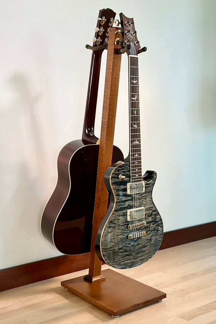 Flamed Maple with Boston Stain | DualStand Standard