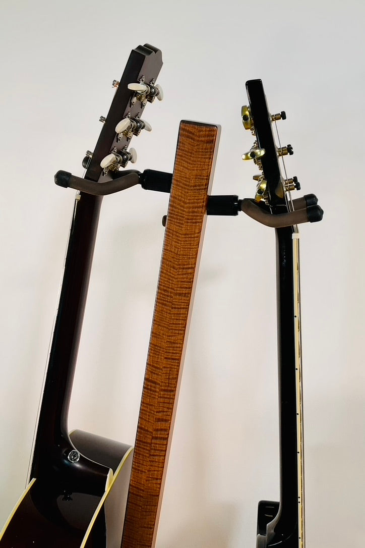 Flamed Maple with Boston Stain | DualStand Standard