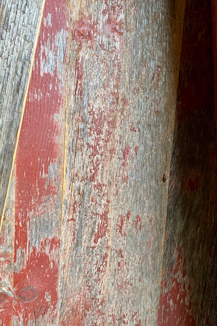Glass Sided Reclaimed Barnwood (Red) Rectangle Humidor