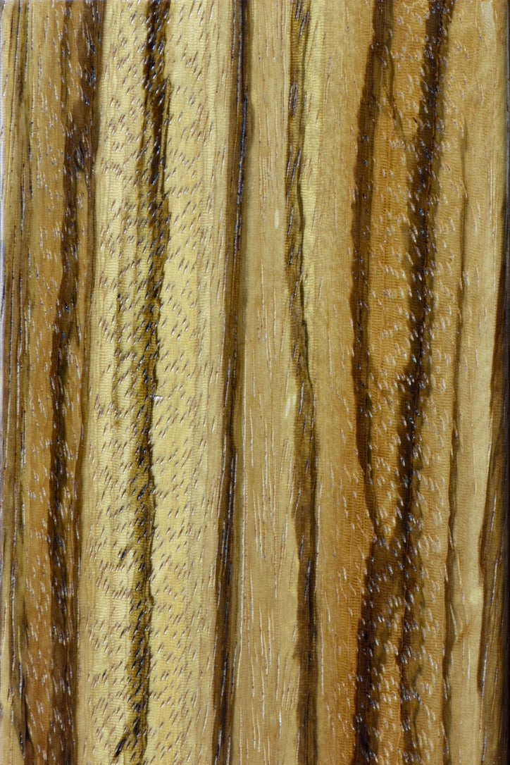 Glass Sided Zebrawood Rectangle Humidor