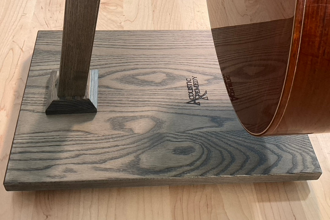 Northern White Ash with Antique Slate Stain | DualStand Standard