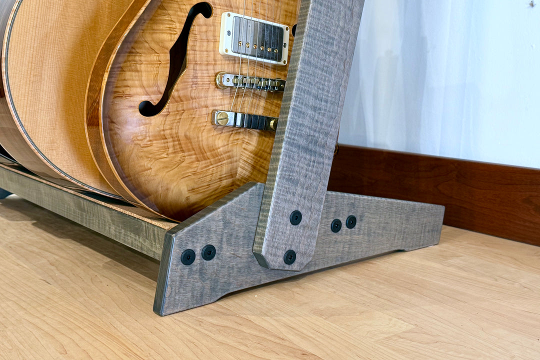 Petite StringRack - Flamed Maple - Antique Slate