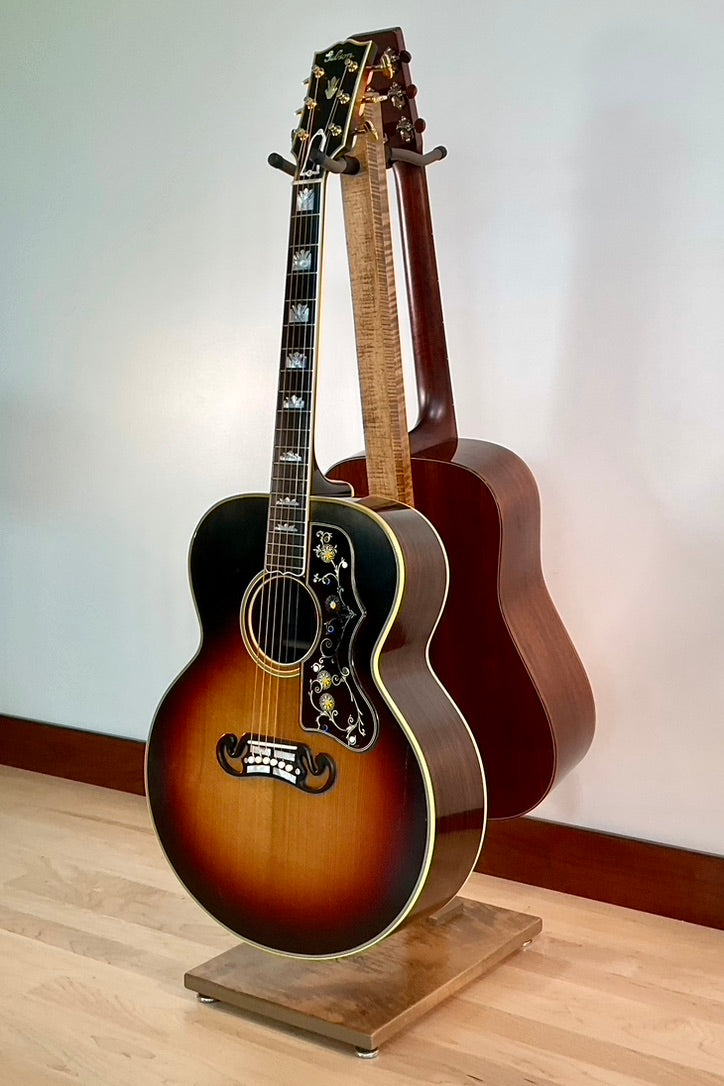 Flamed Maple with Provincial Stain | DualStand Standard