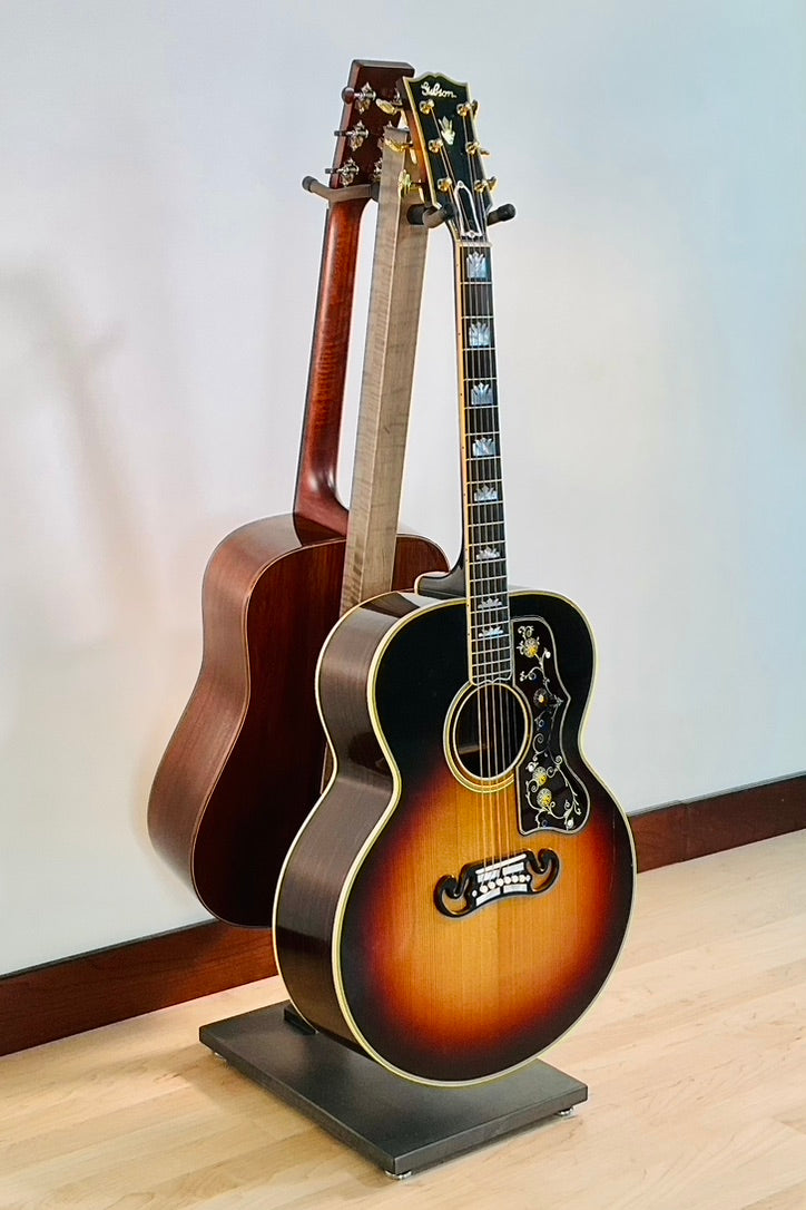 Flamed Maple with Antique Slate | DualStand Standard