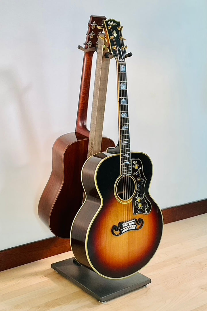 Flamed Maple with Antique Slate | DualStand Standard