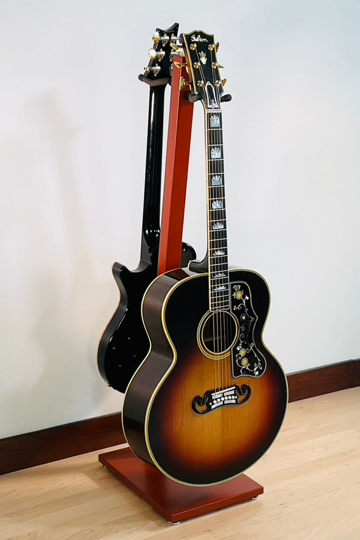 Northern White Ash with Autumn Rust Paint | DualStand Standard