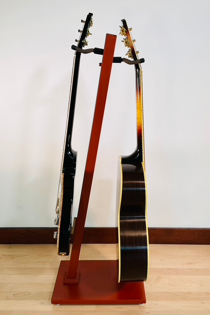 Northern White Ash with Autumn Rust Paint | DualStand Standard