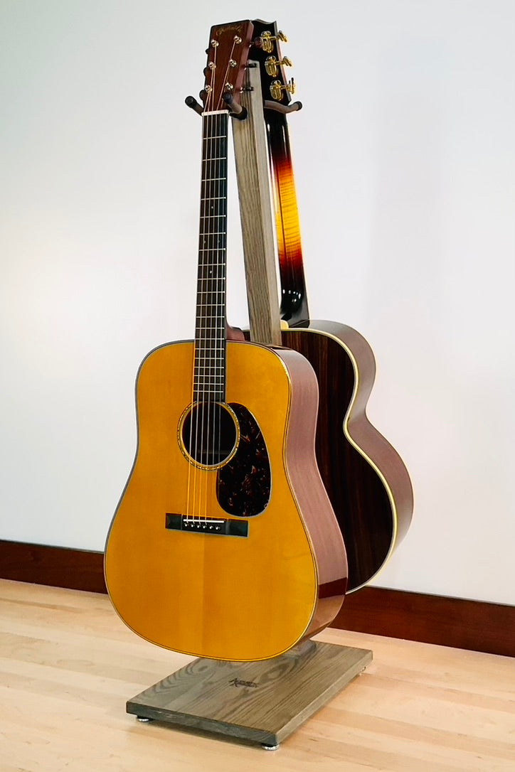 Northern White Ash with Antique Slate Stain | DualStand Standard