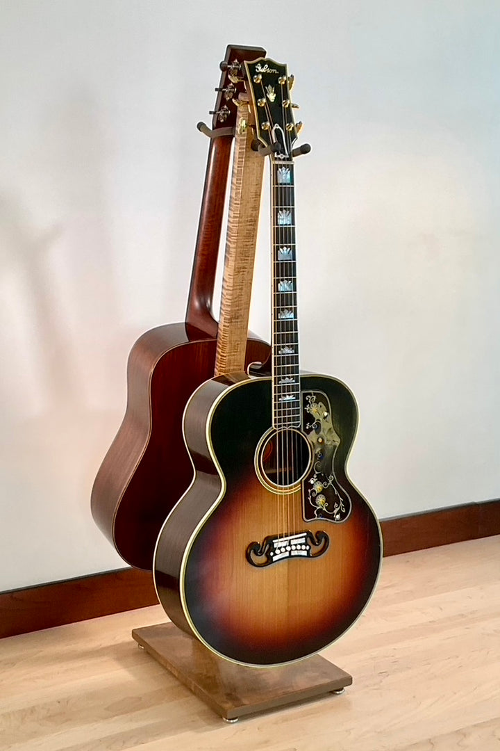 Flamed Maple with Provincial Stain | DualStand Standard