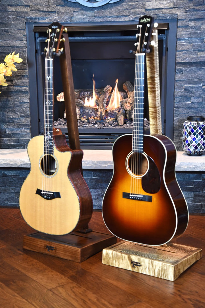 Northern White Ash with Coffee Stain | DualStand Deluxe