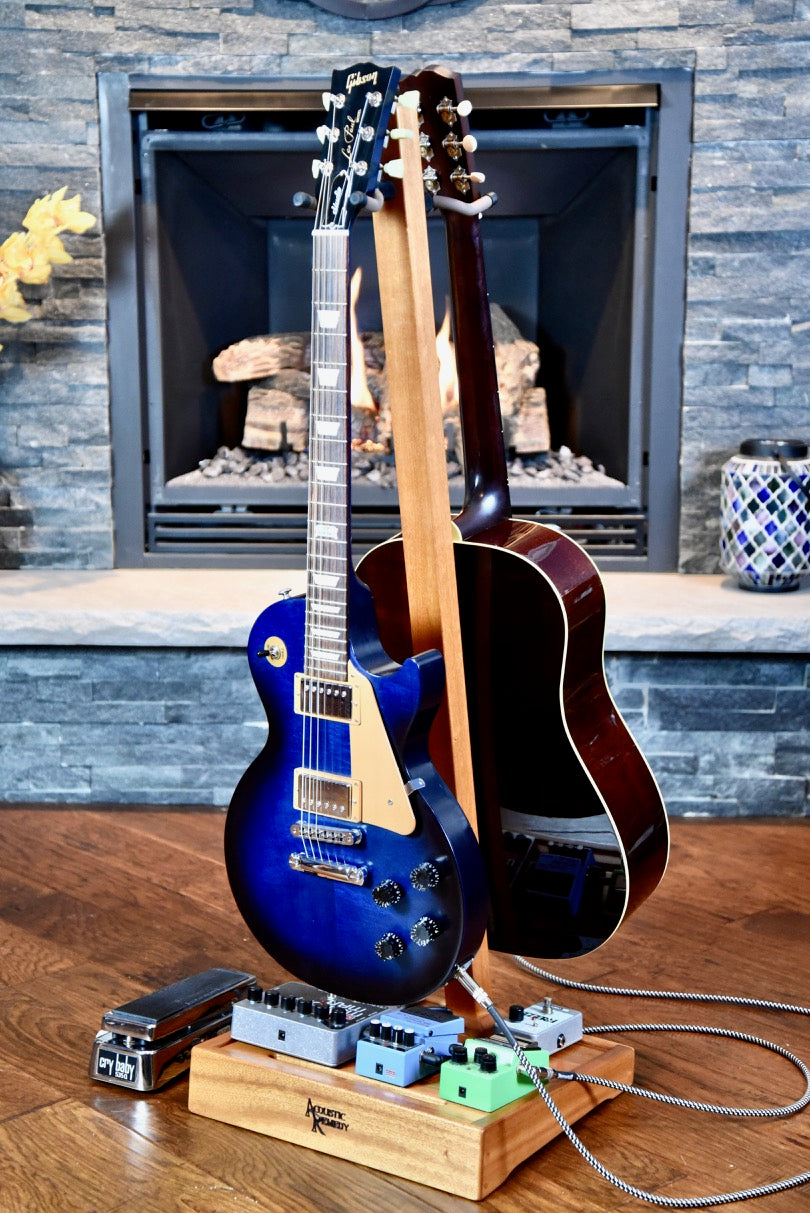 Northern White Ash with Coffee Stain | DualStand Deluxe