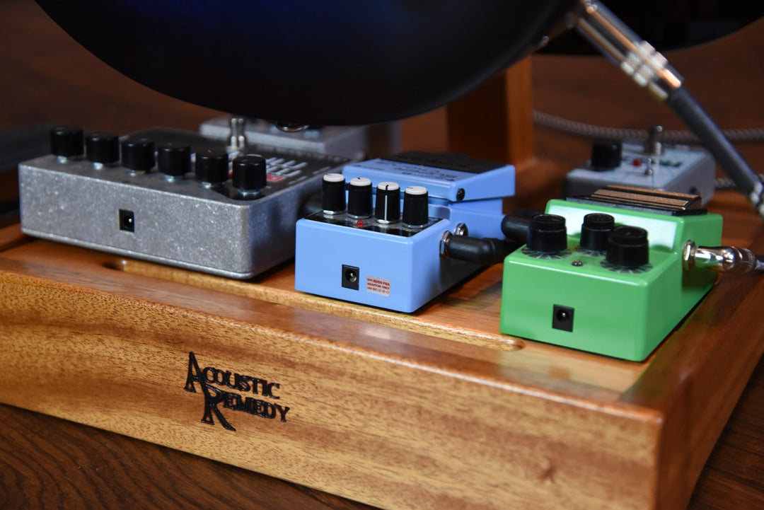 Flamed Maple with Provincial Stain | DualStand Deluxe