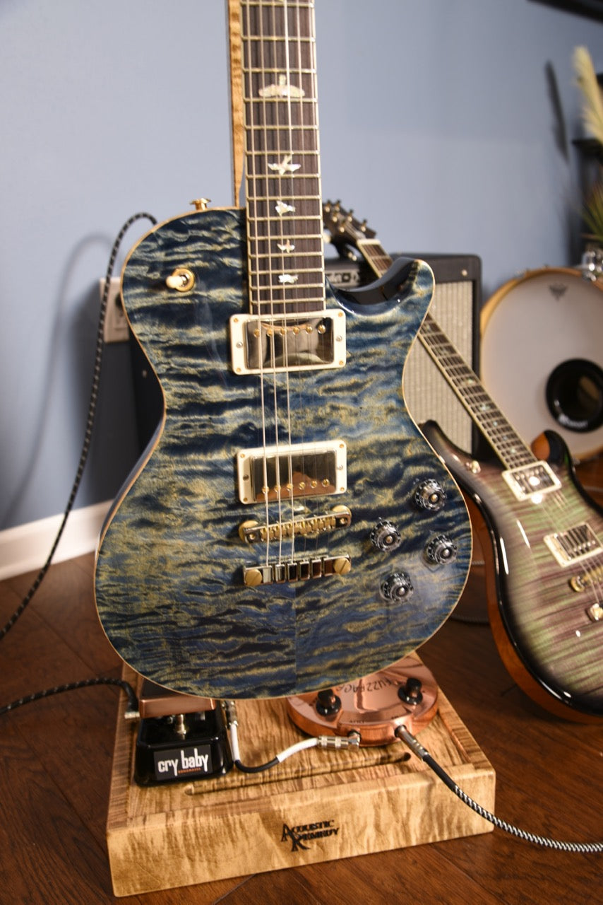 Flamed Maple with Provincial Stain | DualStand Deluxe