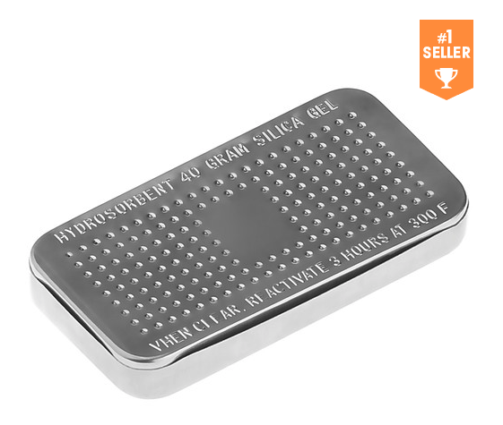 Ruggard Desiccant Silica Gel Pack - Metal Case (40 g)