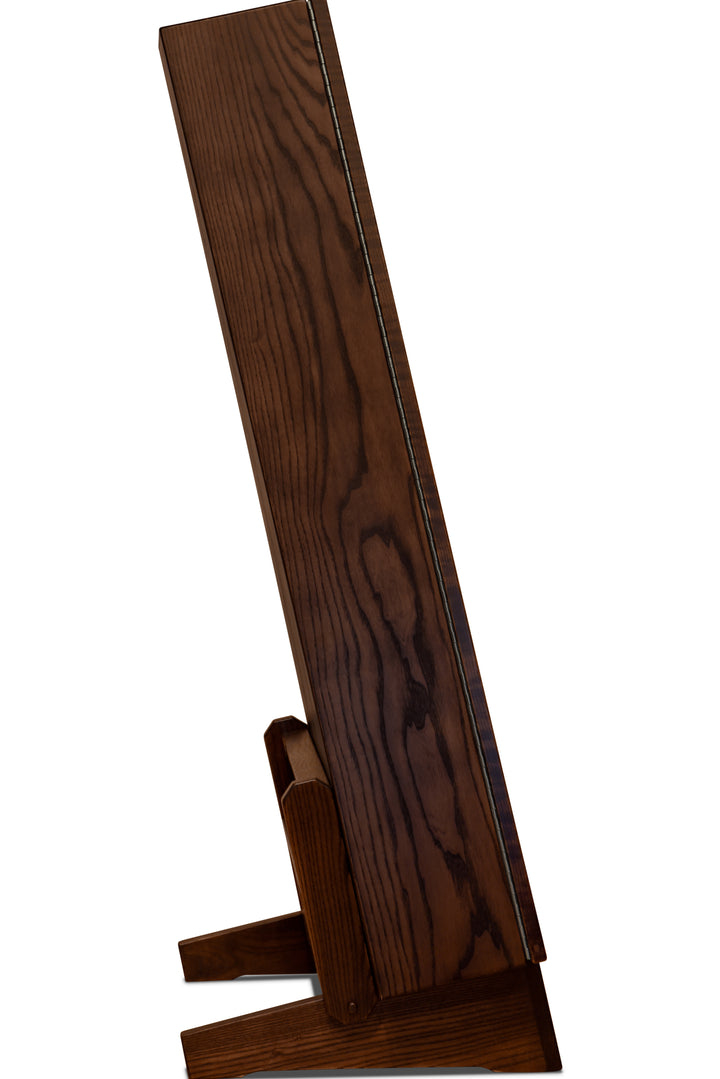 ClimaStand Triangle Humidor with Base - Northern White Ash with Onyx Stain