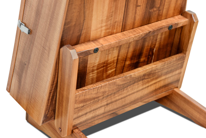 ClimaStand Triangle Humidor with Base - Koa
