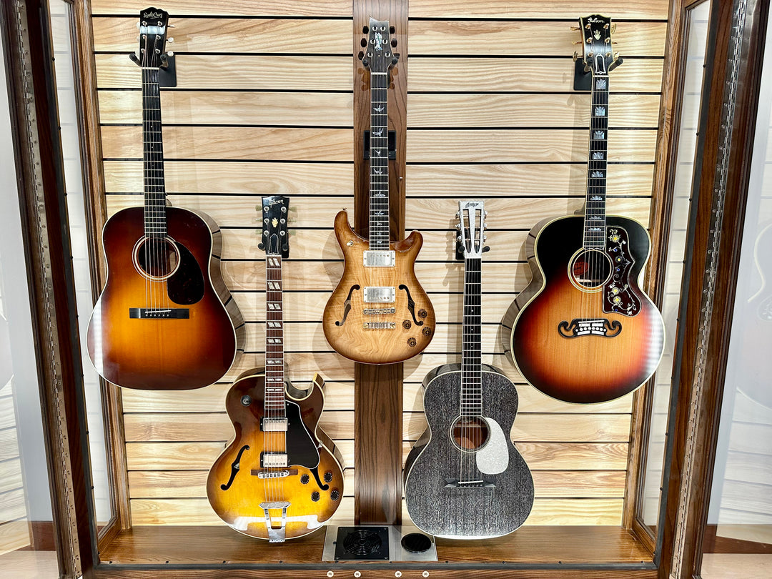 Low Depth ClimaCab V | Northern White Ash with Rich Tobacco Stain and Natural Ash Slatwall