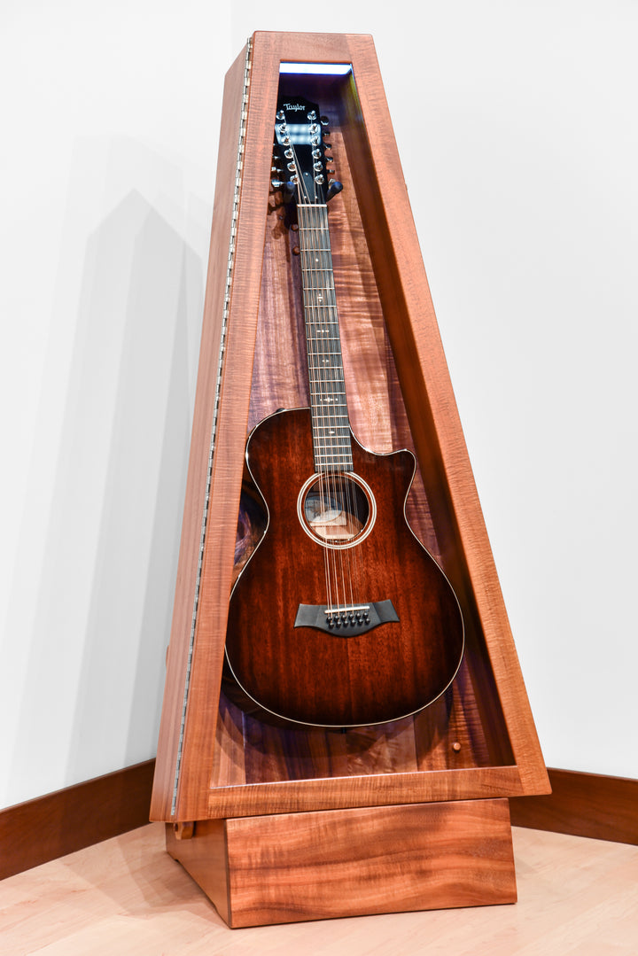 ClimaStand Triangle Humidor with Base - Koa