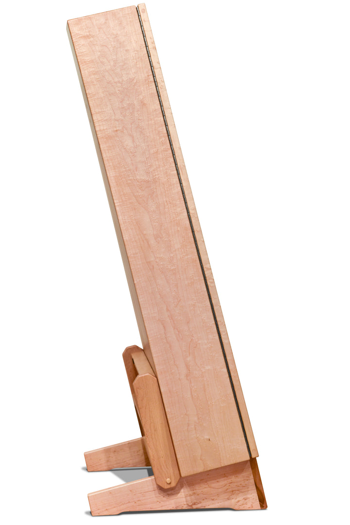 ClimaStand Triangle Humidor with Base - Birdseye Maple