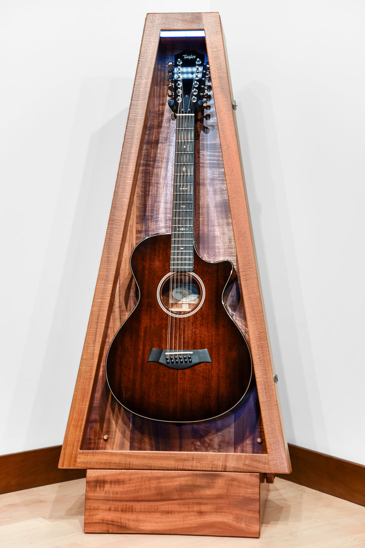 ClimaStand Triangle Humidor with Base - Koa