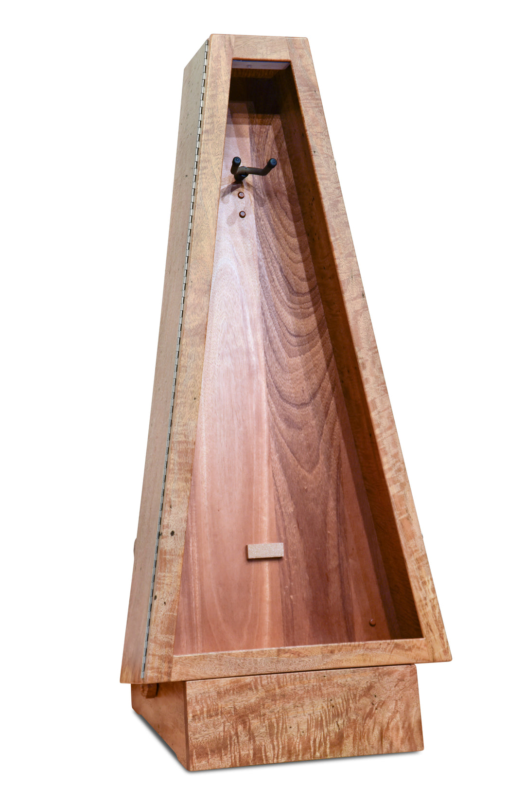 ClimaStand Triangle Humidor with Base - Curly Mango