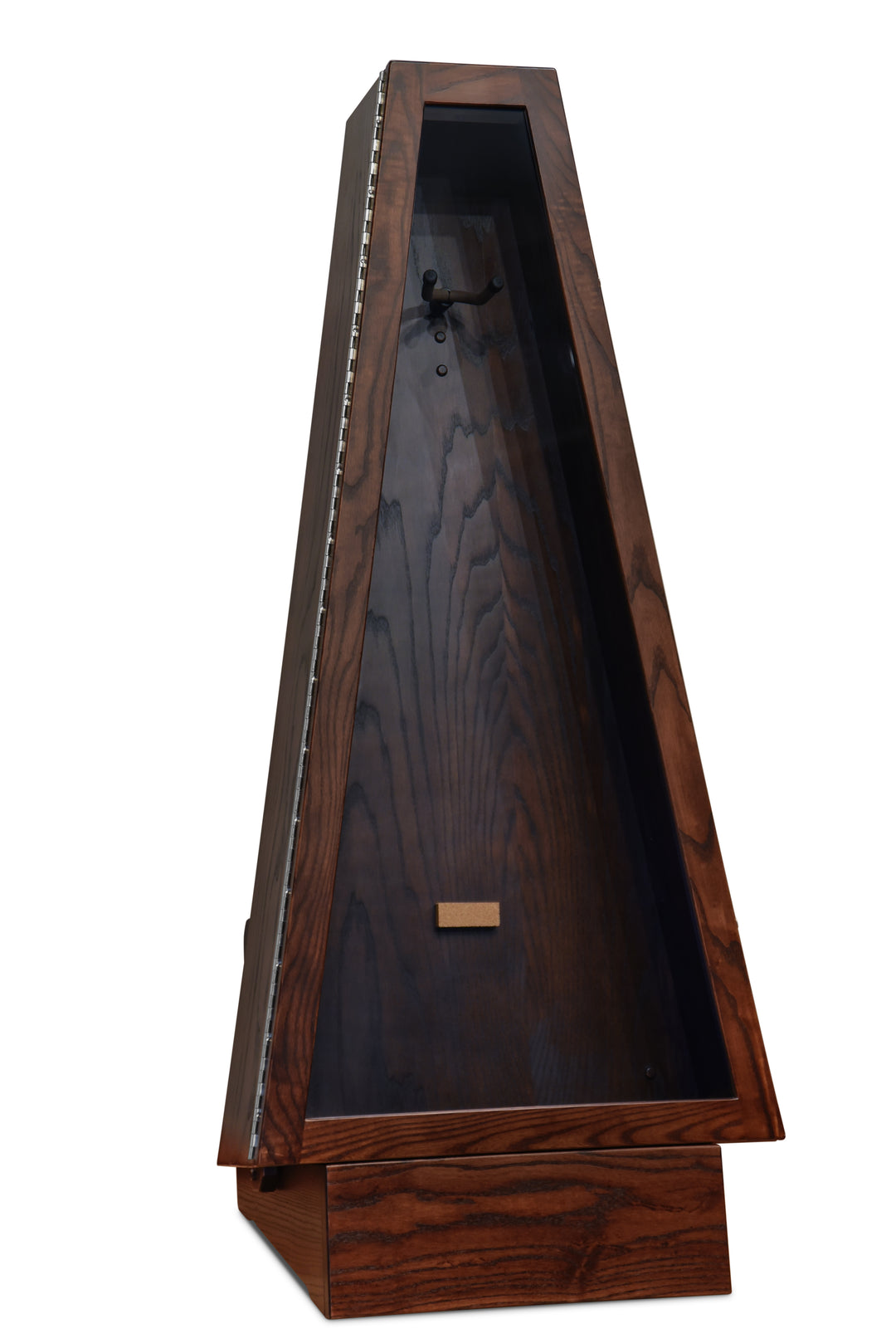 ClimaStand Triangle Humidor with Base - Northern White Ash with Onyx Stain