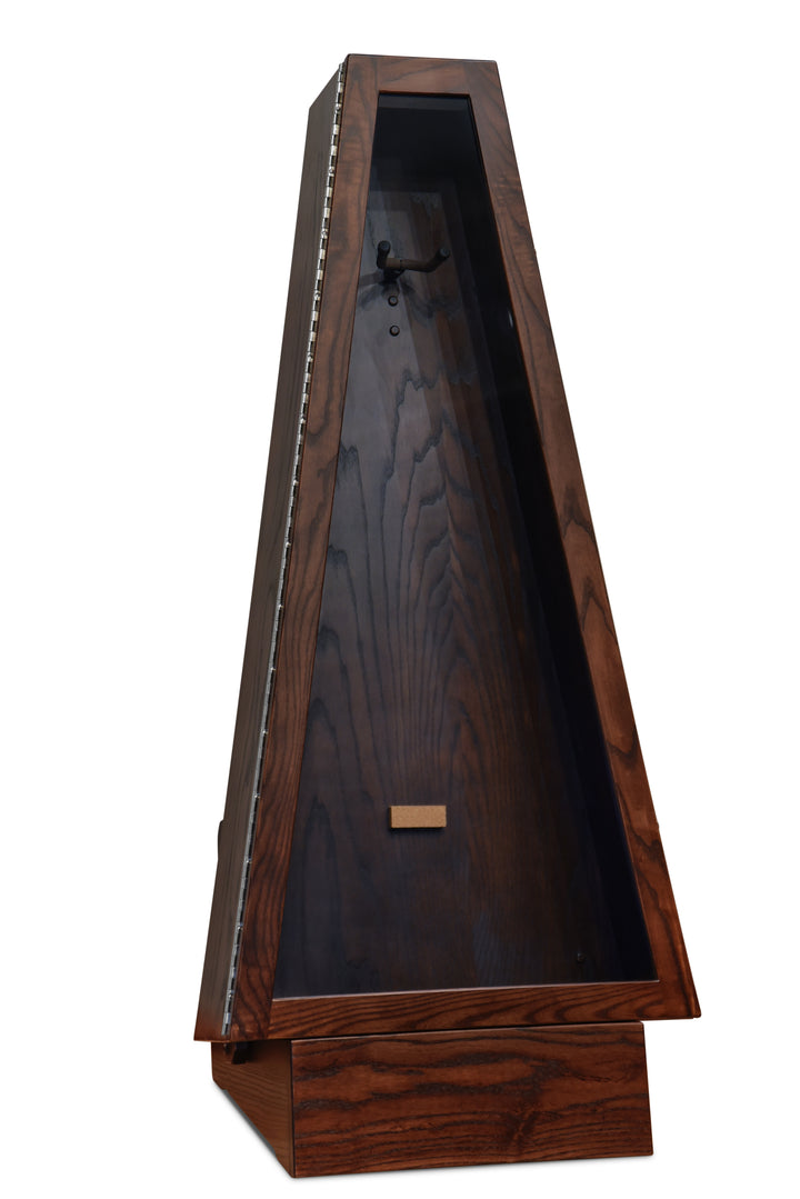 ClimaStand Triangle Humidor with Base - Northern White Ash with Onyx Stain