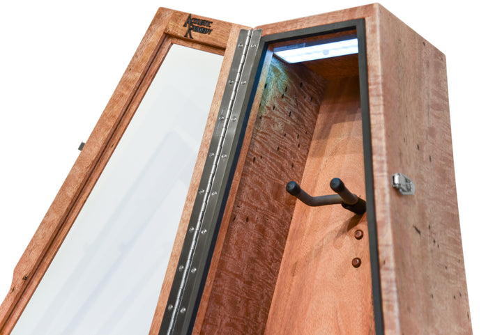 ClimaStand Triangle Humidor with Base - Curly Mango