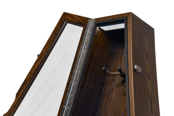 ClimaStand Triangle Humidor with Base - Northern White Ash with Onyx Stain