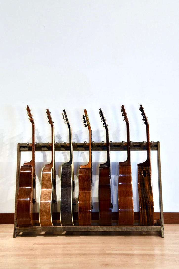 Antique String Rack Traditional StringRack - Ash - Antique Slate – Acoustic Remedy Cases