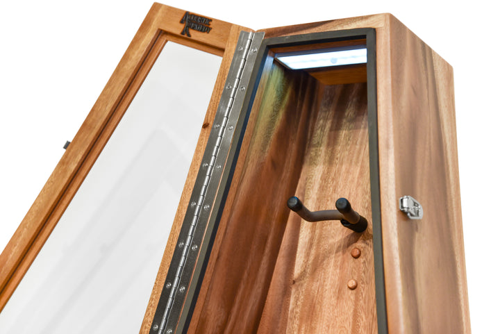 ClimaStand Triangle Humidor with Base - Monkeypod