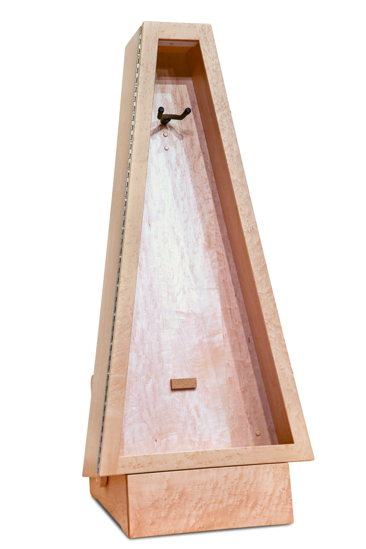 ClimaStand Triangle Humidor with Base - Birdseye Maple