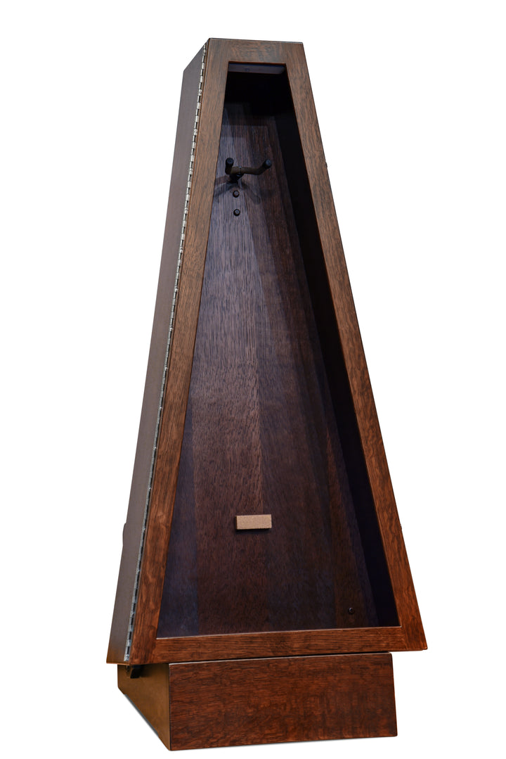 ClimaStand Triangle Humidor with Base - Quartersawn White Oak with Onyx Stain