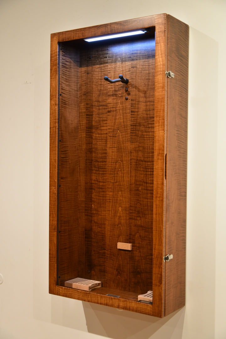 Flamed Maple with Asbury Stain Rectangle Humidor