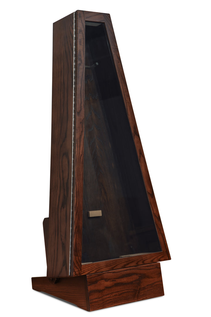 ClimaStand Triangle Humidor with Base - Northern White Ash with Onyx Stain