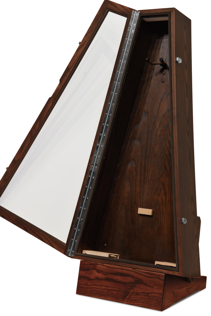 ClimaStand Triangle Humidor with Base - Northern White Ash with Onyx Stain