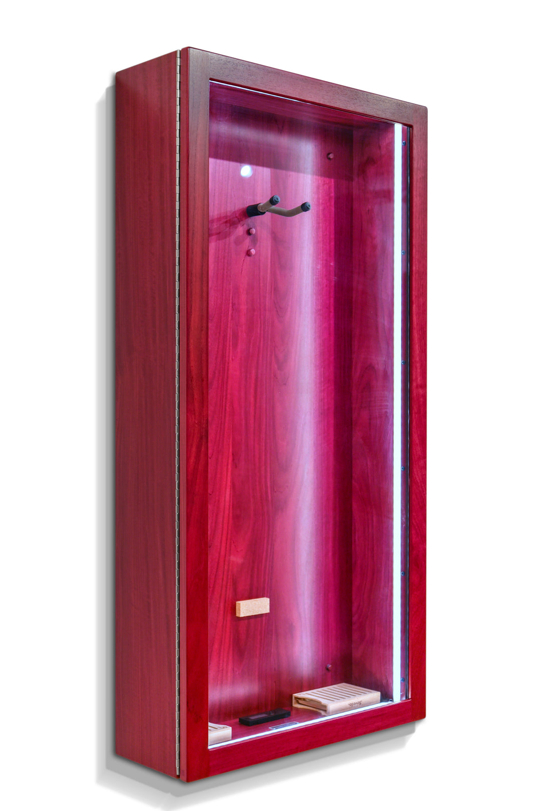 ClimaCase Rectangle Humidor in Purpleheart