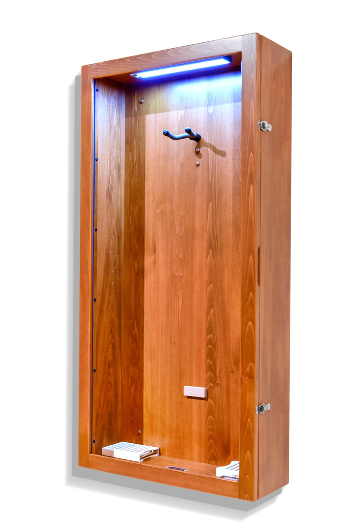 ClimaCase Rectangle Humidor in White Cedar with Seely Stain